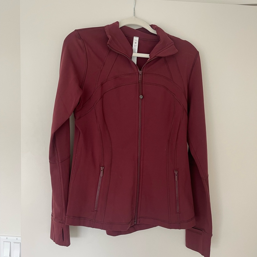 Lululemon Define Jacket Luon - Red Merlot - NWT